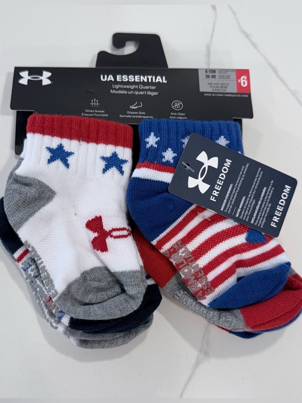 Under Armour • Kids 4th of July Freedom Socks